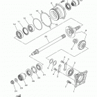 GRIZZLY 4WD YFM70GDXGR/YFM70GDXGG Промежуточный ведущий вал