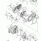 GRIZZLY 4WD YFM70GDXGR/YFM70GDXGG Крышка картера двигателя