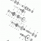 GRIZZLY 4WD YFM70GDXGR/YFM70GDXGG ТРАНСМИССИЯ