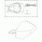 GRIZZLY 700 EPS 4WD LTD EDITION YFM70GPLGR Optional seat cover