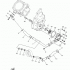 GRIZZLY 700 EPS 4WD LTD EDITION YFM70GPLGR ВОДЯНОЙ НАСОС