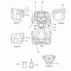 GRIZZLY 700 EPS 4WD YFM70GPXGR/YFM70GPXGL/YFM70GPXGG Наклейки 1