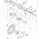 YFZ450R YFZ450RFL Задний тормозной суппорт
