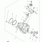 VIKING EPS YXM70VPXGL/YXM70VPXGG/YXM70VPXGR Корпус дроселя в сборе