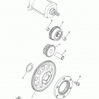 VIKING VI EPS YXC70VPXGL/YXC70VPXGG/YXC70VPXGR Муфта стартера