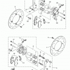 WOLVRINE R-SPEC EPS YXE70WPAGW Задний тормозной суппорт