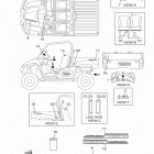 VIKING EPS YXM700PFG/YXM700PFR Наклейки 1