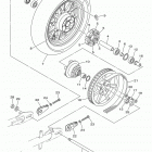 BOLT R SPEC XVS95CGR/XVS95CGY/XVS95CGCR/XVS95CGCY Заднее колесо