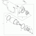 BOLT R SPEC XVS95CGR/XVS95CGY/XVS95CGCR/XVS95CGCY ПУСКОВОЙ ЭЛЕКТРОДВИГАТЕЛЬ