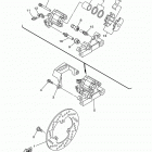 XT250 XT250GC/XT250G Задний тормозной суппорт