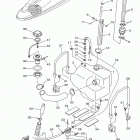 WAVERUNNER SUPER JET SJ700BR ТОПЛИВНЫЙ БАК
