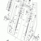 SMAX XC155FGY/XC155FL Передняя вилка