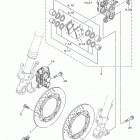 TMAX XP500F Передний суппорт