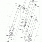 TMAX XP500F Передняя вилка