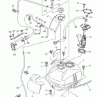TMAX XP500F ТОПЛИВНЫЙ БАК