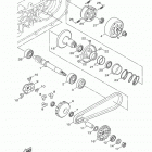 ZUMA 125 YW125FGY/YW125FS Сцепление