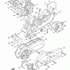 ZUMA 125 YW125FGY/YW125FS Картер