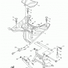 ZUMA 125 YW125FGY/YW125FS Подножки