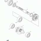 ZUMA 50F YW50FFGY/YW50FFGR ТРАНСМИССИЯ