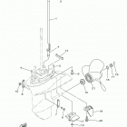F15LEHA/F15LMHA/F15LPHA/F15SEHA/F15SMHA 0115 Корпус редуктора 2