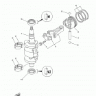 T9.9LPB/T9.9LPHB/T9.9XPHB/T9.9XPB 0115 Коленчатый вал и Поршень