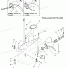 F225XA Lower Casing Drive 2