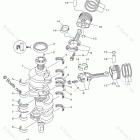 LF350UCB Crankshaft Piston