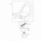 AR210 CALIFORNIA RX1800ALP/RX1800BLP Поворотные сидения