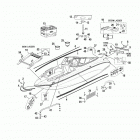 AR240 CALIFORNIA SAT1800ALP/SAT1800BLP/SAT1800CLP Крепежные элементы