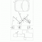 SX190 CALIFORNIA RX1800CLN/RX1800DLN Bimini top   /   carpet