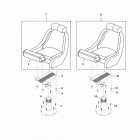 SX240 CALIFORNIA SXT1800ELN/SXT1800FLN/SXT1800DLN Поворотные сидения
