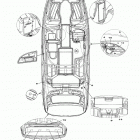 242 LIMITED S CALIFORNIA SXT1800GLM/SXT1800HLM Наклейки предупреждения