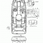 SX192 RM1800CM/RM1800DM Наклейки предупреждения