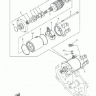 SX210 LAT1100BM ПУСКОВОЙ ЭЛЕКТРОДВИГАТЕЛЬ