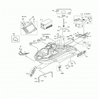 SX240 CALIFORNIA SXT1800ELM/SXT1800DLM/SXT1800FLM Крепежные элементы