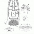SX210 FRT1100BK Наклейки предупреждения