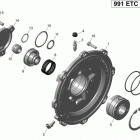 Spyder ST SM5 diaphragm cover