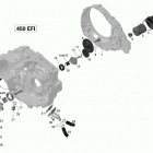 DS 450EFI Xxc, Xmx Масляная система