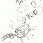 DS 450EFI Xxc, Xmx Воздухозаборник