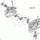 Outlander L 450 EFI Масляная система