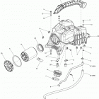 Outlander L 500 EFI Воздухозаборник