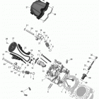 Outlander MAX 1000 EFI Головка цилиндров