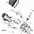 Outlander MAX 500 EFI Головка цилиндров