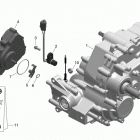 Renegade 800R EFI Коробка передач в сборе и 4x4 actuator