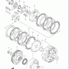 LT F500F VINSON 4x4 MANUAL Сцепление