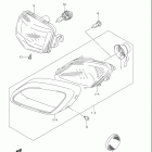 LT F500F VINSON 4x4 MANUAL Headlamp (model k4)