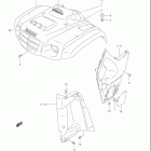 LT-A400 EIGER 4x2 AUTOMATIC Front fender (model k4)