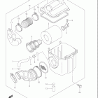 LT F400 EIGER 4x2 MANUAL Воздухозаборник