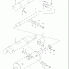 LT F400 EIGER 4x2 MANUAL Глушитель