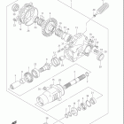 LT F400 EIGER 4x2 MANUAL Final bevel gear (rear)(model k4)